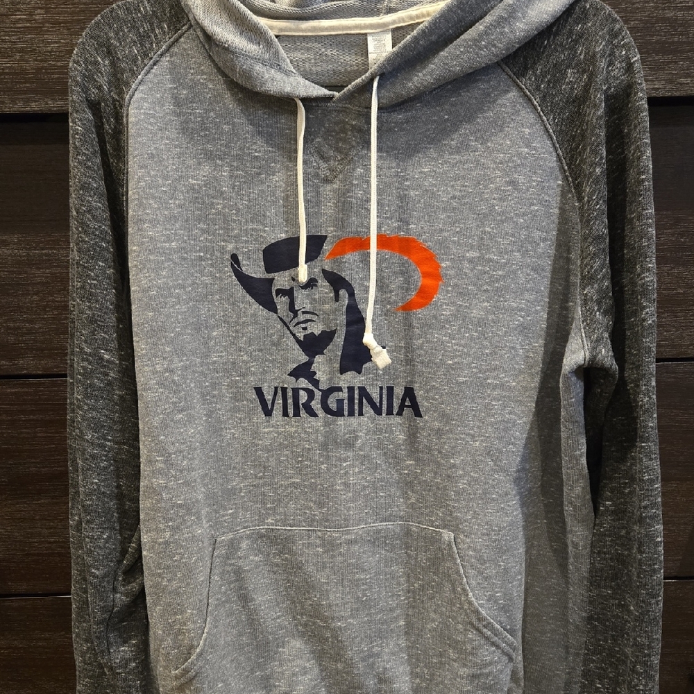 Virginia Gray and Black Hoodie